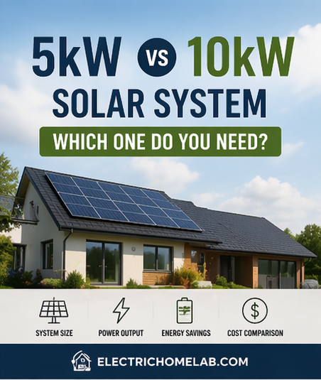 5kW vs 10kW Solar System: Which One Do You Need?