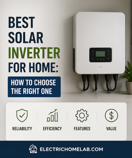 Best Solar Inverter for Home: How to Choose the Right One