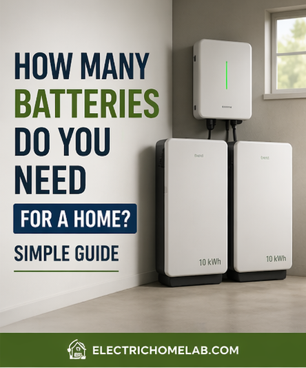 How Many Batteries Do You Need for a Home? (Simple Guide)
