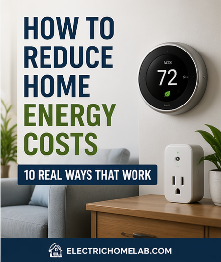 How to Reduce Home Energy Costs (10 Real Ways That Work)